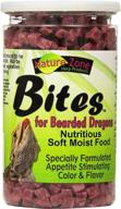 nutri bites for bearded dragons - 9 oz, pack of 2 by nature zone logo