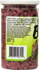 img 1 attached to Nutri Bites for Bearded Dragons - 9 oz, Pack of 2 by Nature Zone