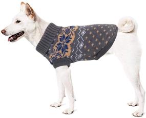 img 1 attached to 🐶 Idepet Dog Pet Sweater: Cozy Winter Apparel for Small-Medium Dogs and Cats