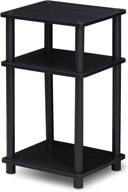 furinno 11087am bk 3 tier americano logo