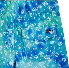 img 1 attached to 🩳 Hurley Boys Trunks Multi Print: The Perfect Swimwear for Boys' Clothing