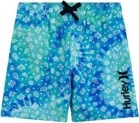 img 4 attached to 🩳 Hurley Boys Trunks Multi Print: The Perfect Swimwear for Boys' Clothing