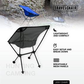 img 2 attached to 🪑 Portable Compact Travelchair Joey Chair for Easy Travel