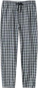 img 2 attached to JINSHI Men's Pajama Bottoms: Stylish and Comfortable Sleepwear for a Refreshing Lounge Experience