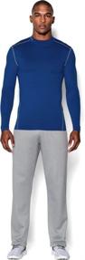 img 4 attached to 👕 Enhanced for SEO: Under Armour Men's ColdGear Armour Compression Mock Long-Sleeve T-Shirt