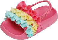 dream pairs toddler sandals slippers boys' shoes : sandals логотип