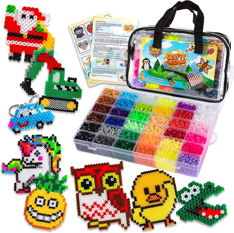 500pcs fuse beads craft craftycreations 로고
