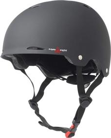 img 4 attached to 👑 Triple Eight Gotham Dual Certified Helmet: Adult & Teen Sizes for Skateboard, Bike, and Roller Skating