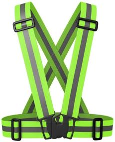 img 4 attached to 🌟 NKTM Reflective Vest: Maximize Safety & Comfort for Early Morning & Night Activities - Running, Jogging, Cycling, Walking (Unisex)