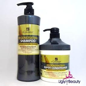 img 4 attached to 💆 Lorenzo Regenerating Shampoo & Super Conditioner Set: Revitalize Your Hair