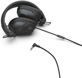img 1 attached to 🎧 JLab Studio Pro Over-Ear Headphones: Wired with Tangle-Free Cord, Cloud Foam Cushions, C3 Sound, Black