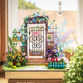 img 3 attached to 🌸 Craft the Perfect Flower Dollhouse with Rolife's Best Wooden Puzzle