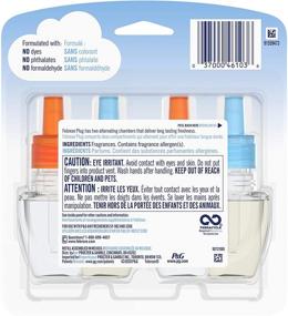 img 3 attached to 🌺 Febreze Plug-In Air Freshener: Hawaiian Aloha Scented Oil Refill (2 Count) - Odor Eliminator and Freshener