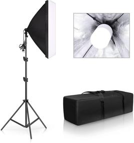 img 4 attached to 50x70CM Professional Softbox Lighting Kits: Continuous Light System Soft Box for Photo Studio Equipment, Ideal for Photography