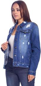 img 3 attached to Blue Age Womens Jacket JKL4032