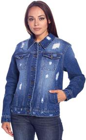 img 1 attached to Blue Age Womens Jacket JKL4032
