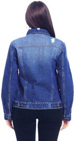 img 2 attached to Blue Age Womens Jacket JKL4032
