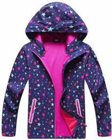 img 4 attached to 🌧️ DecaThee Girls Boys Rain Jackets: Lightweight Waterproof Hooded Raincoat for Kids - Outdoor Windbreakers for Breathable Protection