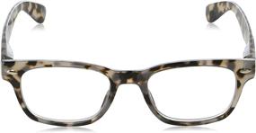 img 1 attached to Gray Tortoise Clark Focus Glasses - 2600150, 1.5x