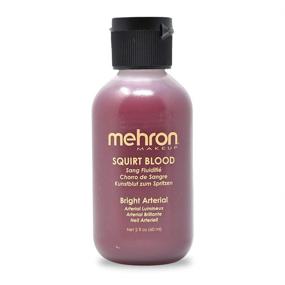 img 4 attached to Mehron Makeup Bright Arterial Squirt Blood (2 oz)