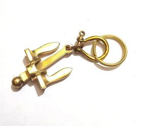 img 1 attached to Nautical Antique Keyring Polished Keychain