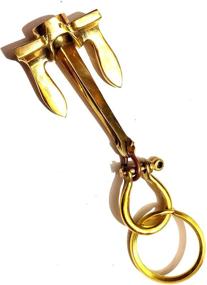 img 2 attached to Nautical Antique Keyring Polished Keychain