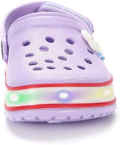 img 3 attached to Breathable Light-Up Slippers for Boys - VIYEAR Children's Shoes