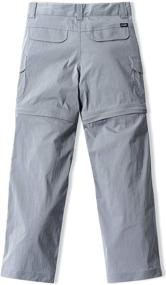 img 1 attached to CQR Adventure Convertible Stretch Trousers: Стильная одежда для девочек для активного отдыха на свежем воздухе.