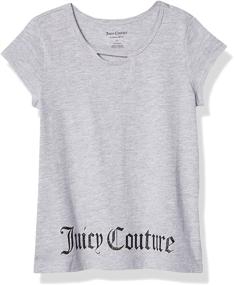 img 4 attached to 👚 Стильные топы, футболки и блузки для девочек из овсянки от Juicy Couture.