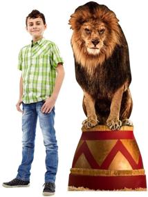 img 2 attached to Circus Lion Life Size Cardboard Cutout Standup: Unleashing Advanced Graphics Technology