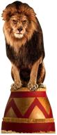карточный нарезанный зажимной стенд цирковой лев в натуральную величину: ввод продвинутой графической технологии логотип