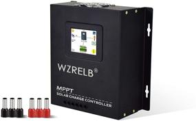 img 4 attached to 🔋 WZRELB 40A MPPT Solar Charge Controller: Adjustable Battery Charger for Gel, Sealed, Flooded, and Lithium Batteries with LED Display - 48V 24V 12V Auto Parameter