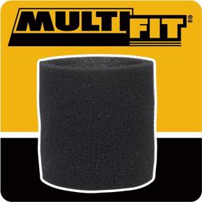 img 3 attached to 🔍 5 Gallon and Larger Shop Vac Branded Wet/Dry Shop Vacuum Cleaners - MULTI FIT VF2001 Foam Sleeve Filter for Enhanced Wet Vac Performance