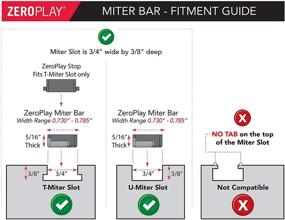img 2 attached to Ultimate Precision: MICRO JIG ZEROPLAY Miter Bar for Perfect Miter Cuts