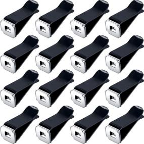 img 4 attached to 🚗 Enhance Your Car's Style with 40 Square Head Car Air Vent Clips - Auto Air Conditioner Outlet Clips for Air Freshener and Decor - Black