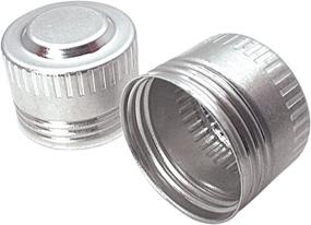 img 1 attached to 🔩 Allstar Performance ALL50826 Aluminum Cap for 1-1/16-12 Thread, -12AN (Pack of 10): Enhanced SEO-friendly Product Title