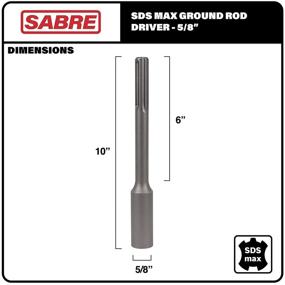 img 3 attached to Sabre Tools Ground Driver: Усовершенствованные режущие ротационные инструменты