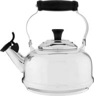 ☕️ 1.7 qt. stainless steel whistling tea kettle by le creuset: enhanced seo-friendly product name logo