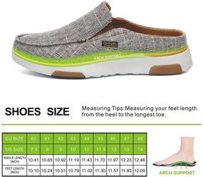 img 2 attached to Driving Plantar Fasciitis Leisure ZGBXOF03B W2 10 Men's Shoes for Loafers & Slip-Ons