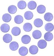 purple adhesive circles package projects logo