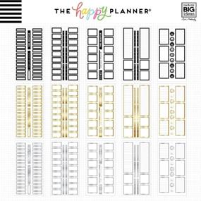 img 1 attached to 📒 Get Organized with the me & my BIG ideas Sticker Value Pack for Classic Planner - The Happy Planner Scrapbooking Supplies - Colorful Boxes Theme - Multi-Color - Perfect for Projects & Albums - 30 Sheets, 594 Stickers Total