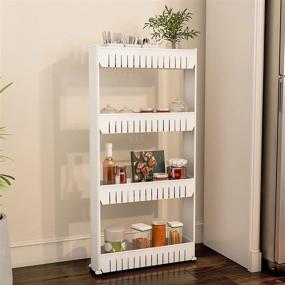 img 4 attached to 🗄️ Efficient Shelving Organizer Storage Solution for Everyday Home Material Handling Needs