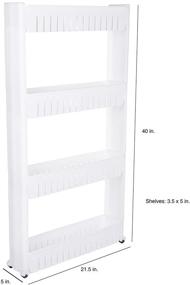 img 2 attached to 🗄️ Efficient Shelving Organizer Storage Solution for Everyday Home Material Handling Needs