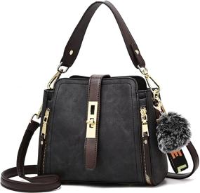 img 1 attached to 👜 Stylish Women's Crossbody Handbags and Wallets by TcIFE: Messenger Shoulder Bags, Perfect for all Occasions!