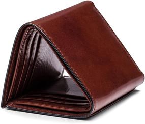 img 3 attached to 👝 Bosca Men's Accessories: Genuine Leather Double Trifold Wallet