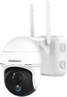 zumimall outdoor wireless wifi security camera with 15000mah battery – 1080p night vision, motion alert, 2-way audio logo