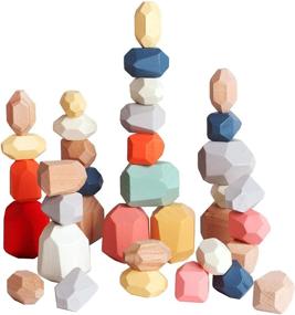 img 4 attached to 🧸 Lightweight Stacking Balancing Preschool Educational Toy