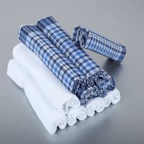 img 2 attached to High-Quality Checkered Bridegroom Handkerchiefs: YED0110