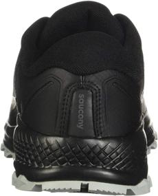 img 2 attached to 👟 High-Performance Men's Shoes: Saucony Peregrine Black Blue 7Medium