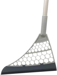 img 4 attached to 🧹 Elicto Multipurpose 5-in-1 Sweeper – Lightweight Carpet Sweeper, Squeegee, Broom, Hair Collector & Floor Cleaner – Silent Non Electric Sweepers for Kitchen, Windows, Hardwood – Manual (37 Inches)